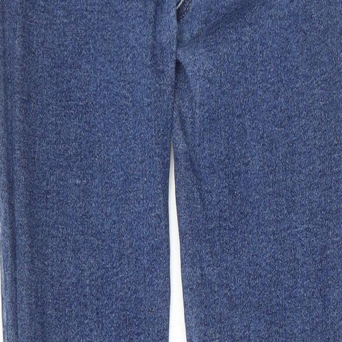 NEXT Womens Blue Cotton Skinny Jeans Size 10 L28 in Regular