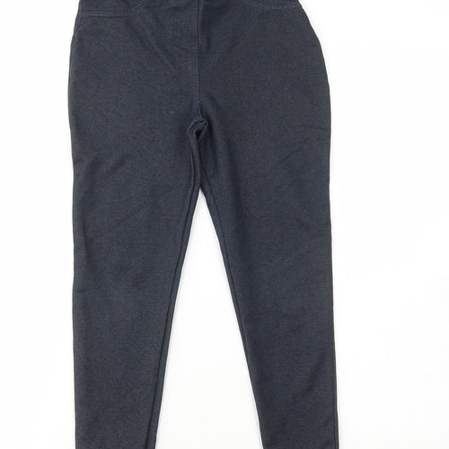 Matalan Girls Blue Cotton Jegging Jeans Size 9 Months Regular