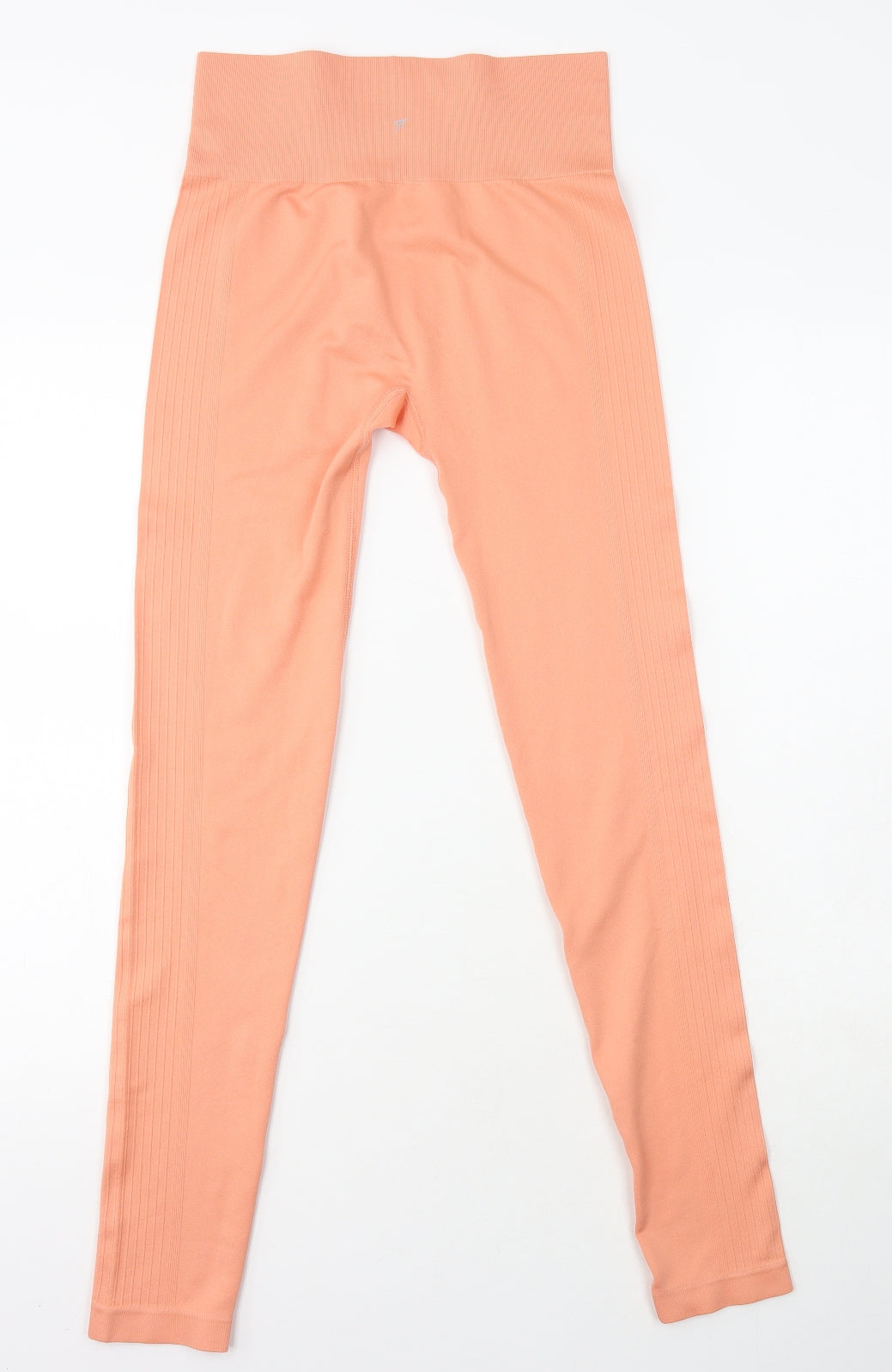 WORKOUT Womens Orange Polyester Sweatpants Leggings Size 10 L28 in Regular