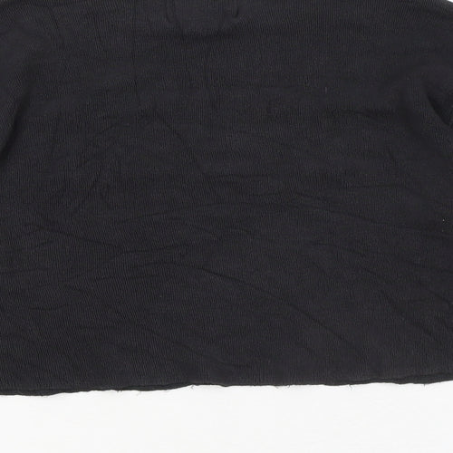 Pull&Bear Womens Grey Round Neck Viscose Pullover Jumper Size S - No Boyfriends No Drama