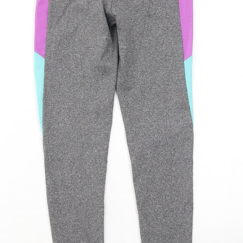 Young Dimension Girls Grey Polyester Jogger Trousers Size 9 Months Regular