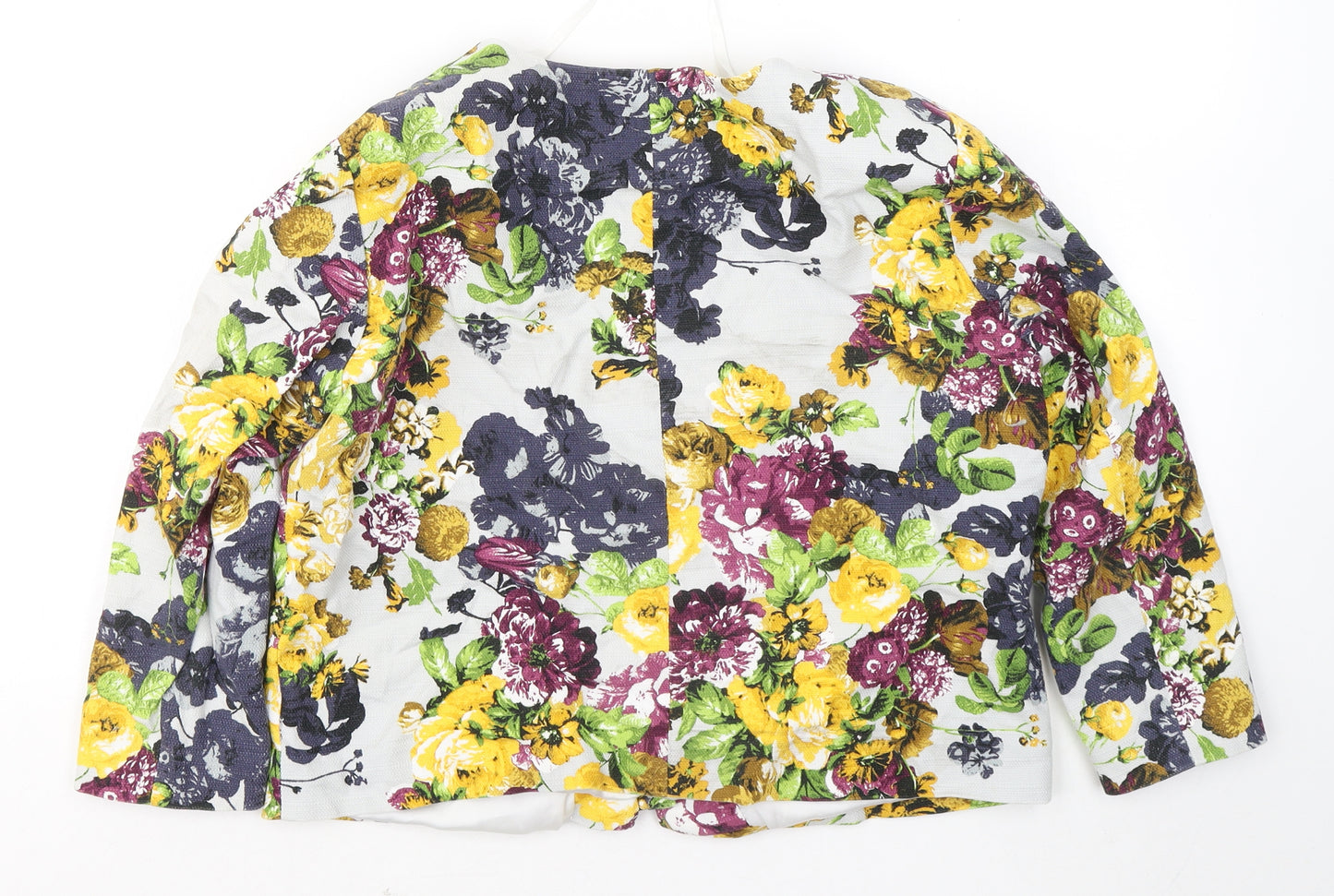 River Island Womens Multicoloured Floral Jacket Size 12