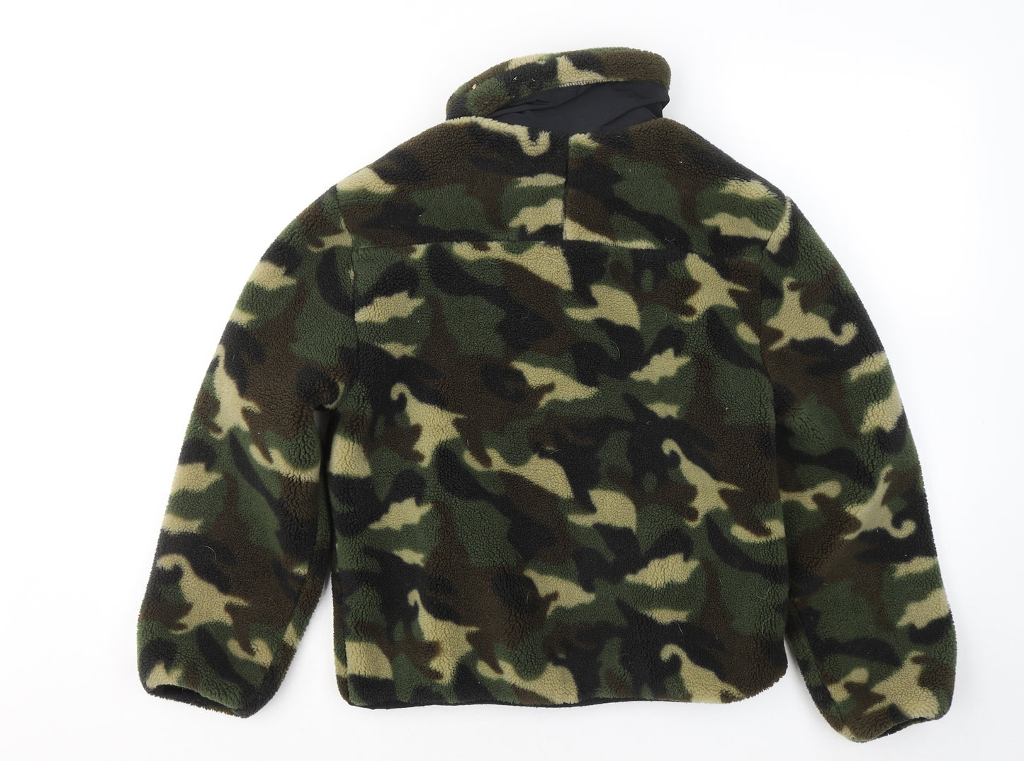 Zara Boys Green Camouflage Jacket Size 11-12 Years