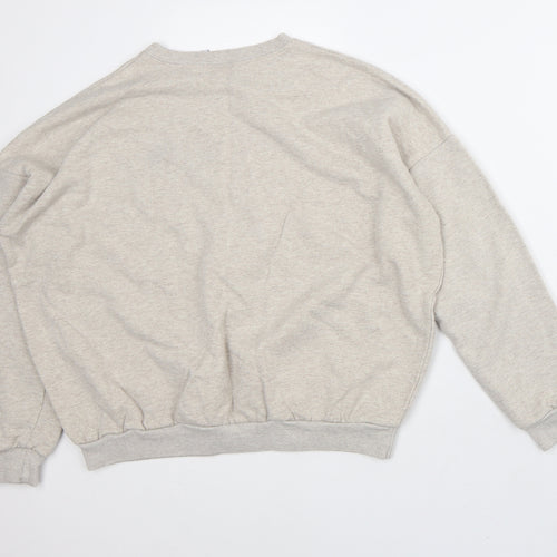 ASOS Womens Beige Polyester Pullover Sweatshirt Size 6