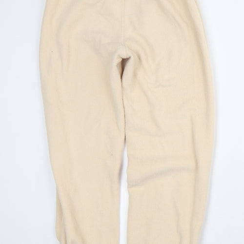 Micha Lounge Womens Beige Polyester Sweatpants Trousers Size XS L26 in Regular