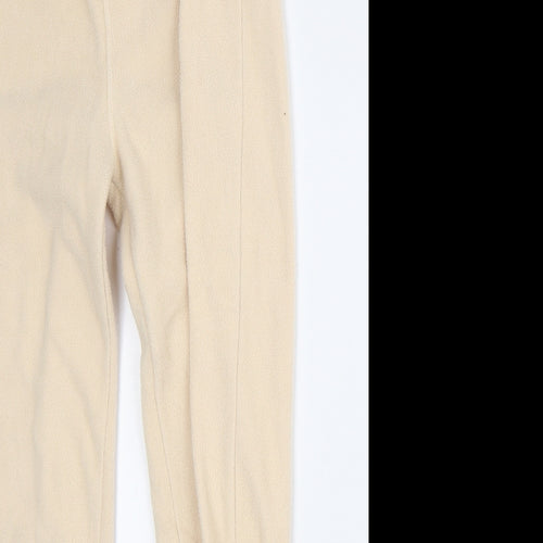 Micha Lounge Womens Beige Polyester Sweatpants Trousers Size XS L26 in Regular