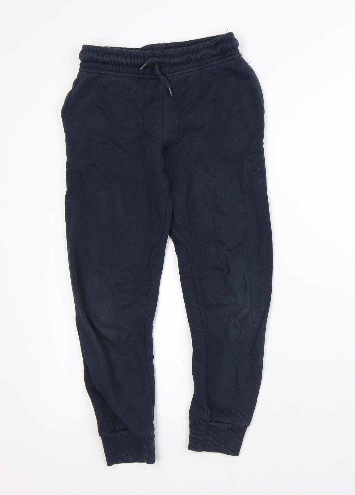 Dunnes Stores Boys Black Cotton Sweatpants Trousers Size 8 Years Regular