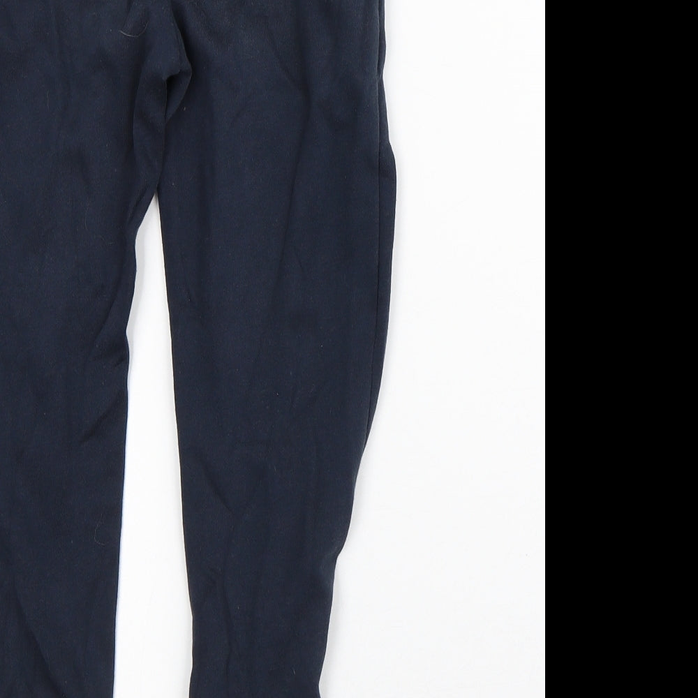 Dunnes Stores Boys Black Cotton Sweatpants Trousers Size 8 Years Regular
