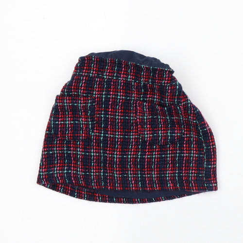 Dunnes Stores Girls Multicoloured Check Cotton A-Line Skirt Size 12-18 Months