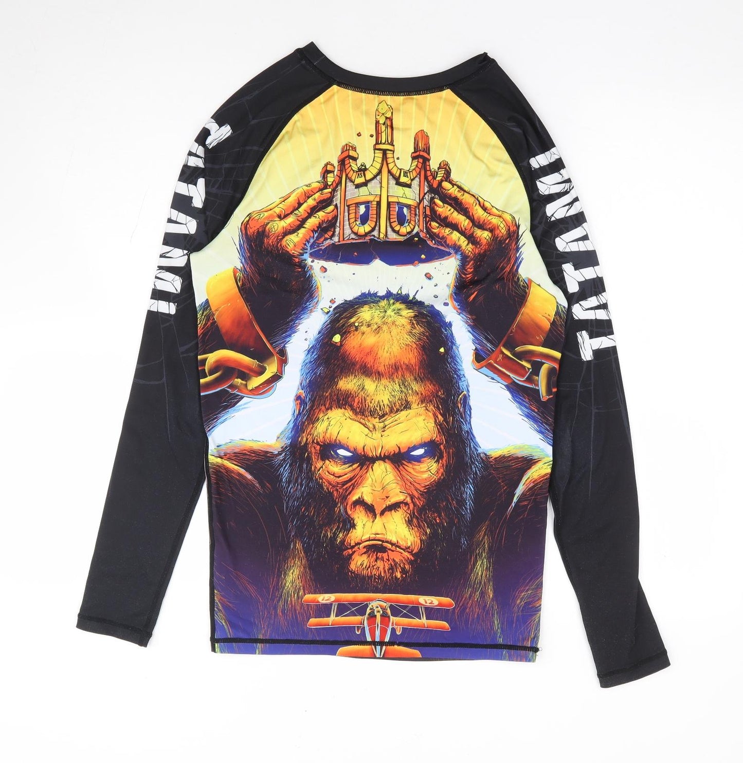 Tatami Fightwear Mens Multicoloured Polyester Jersey T-Shirt Size XS Crew Neck Pullover