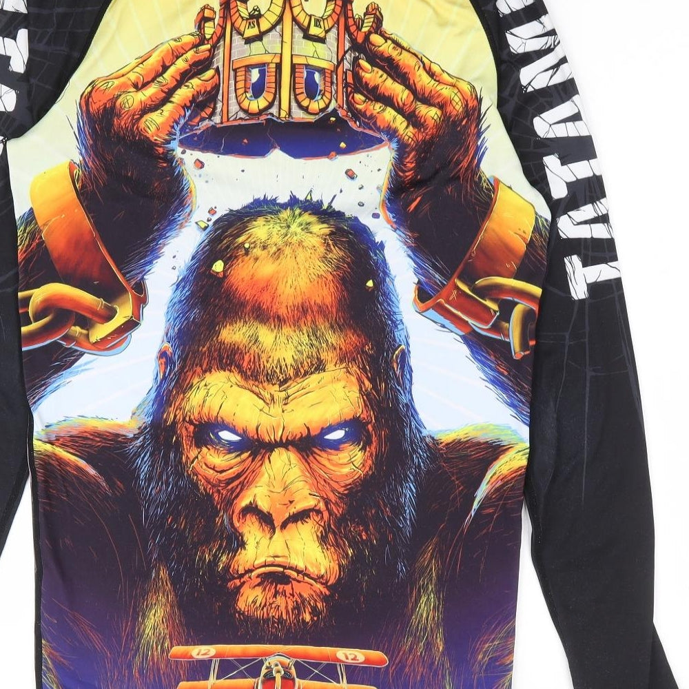 Tatami Fightwear Mens Multicoloured Polyester Jersey T-Shirt Size XS Crew Neck Pullover