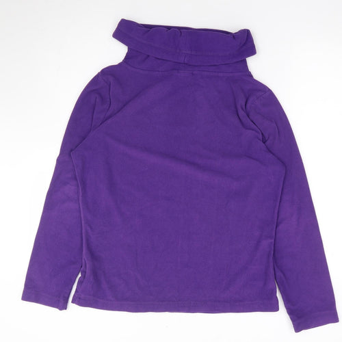 Gelert Womens Purple Polyester Pullover Sweatshirt Size 12 Pullover