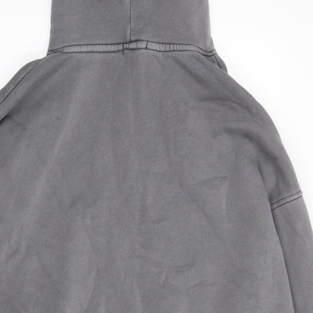 Hera Womens Grey Cotton Pullover Hoodie Size S Pullover