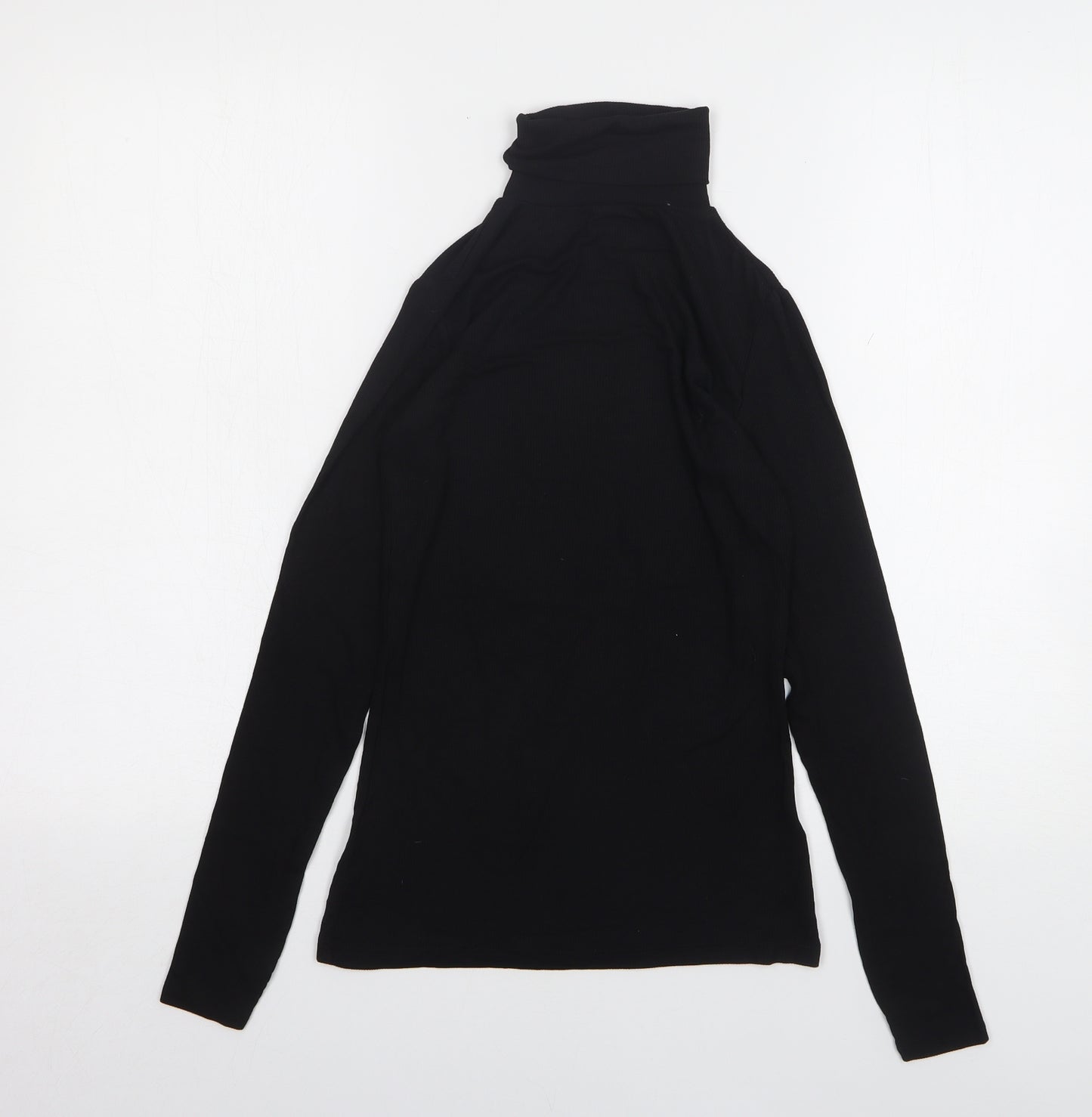Atmosphere Womens Black Roll Neck Viscose Pullover Jumper Size 8