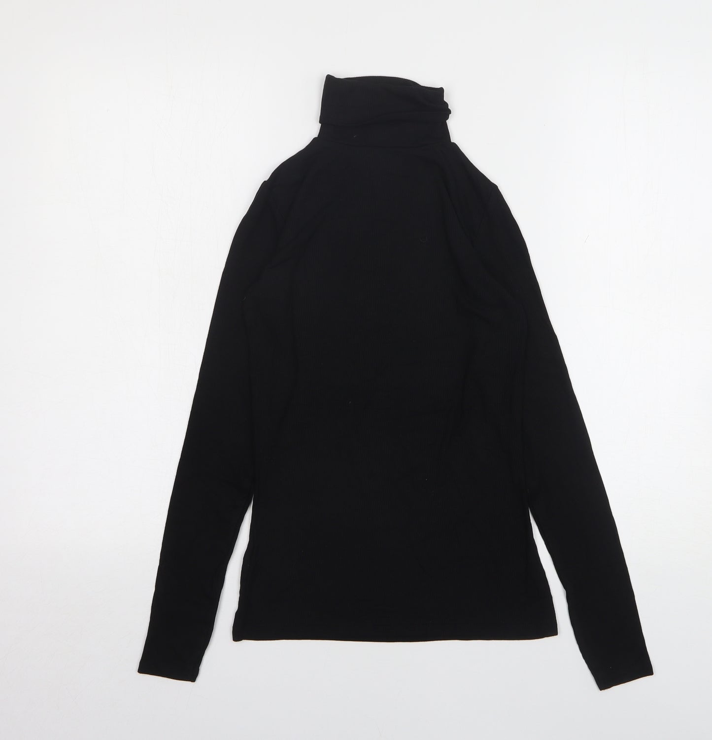 Atmosphere Womens Black Roll Neck Viscose Pullover Jumper Size 8