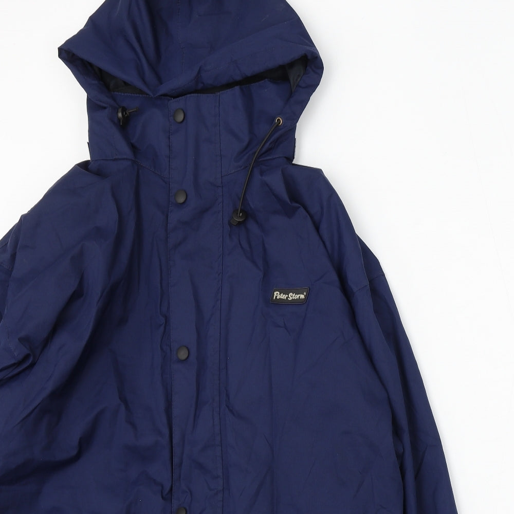Peter Storm Mens Blue Jacket Size S