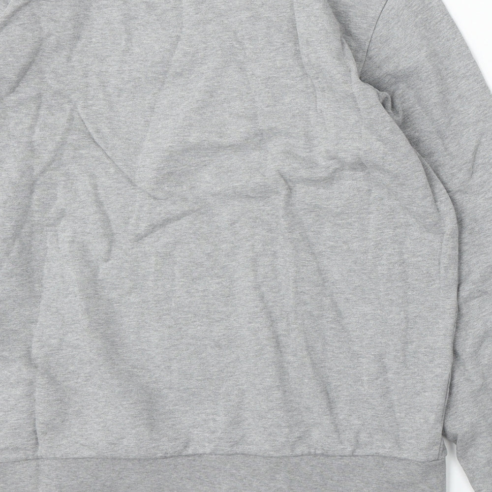 Calvin Klein Mens Grey Cotton Pullover Sweatshirt Size M