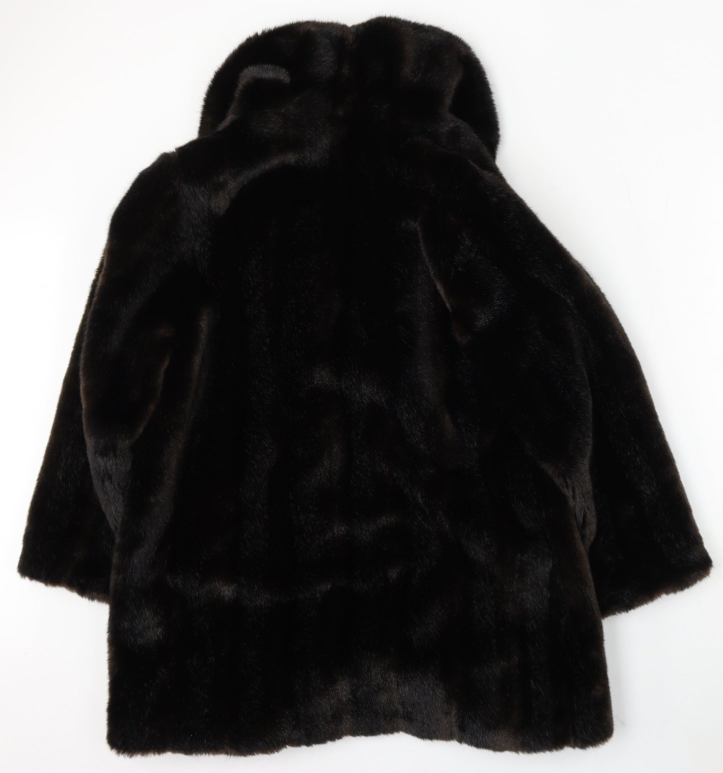 Furlook Womens Brown Jacket Coat Size M