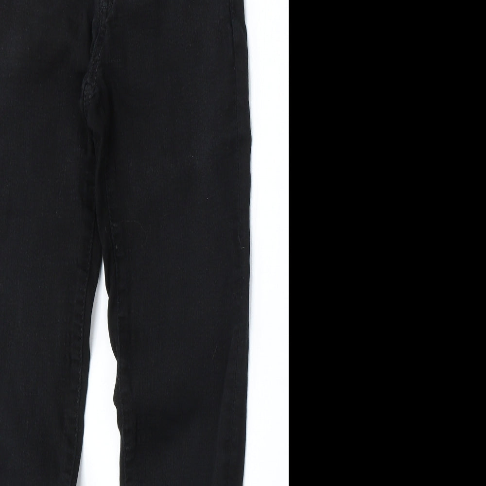 Gap Womens Black Polyester Skinny Jeans Size 12 L30 in Regular Button