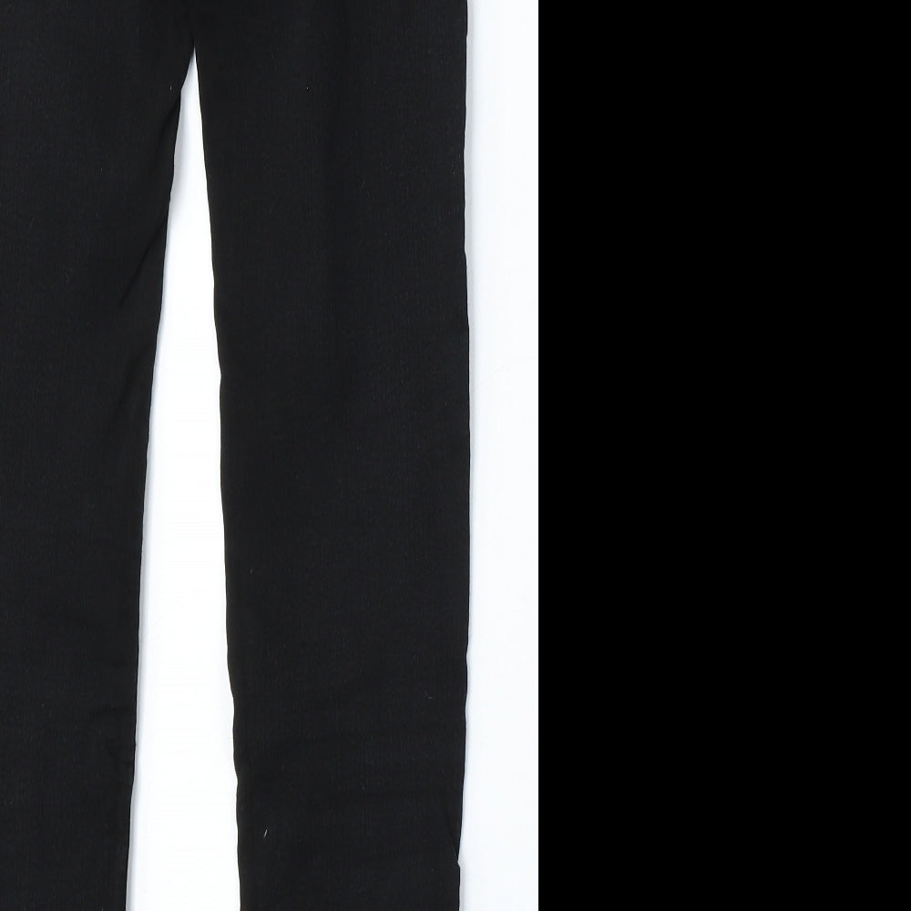 Gap Womens Black Polyester Skinny Jeans Size 12 L30 in Regular Button