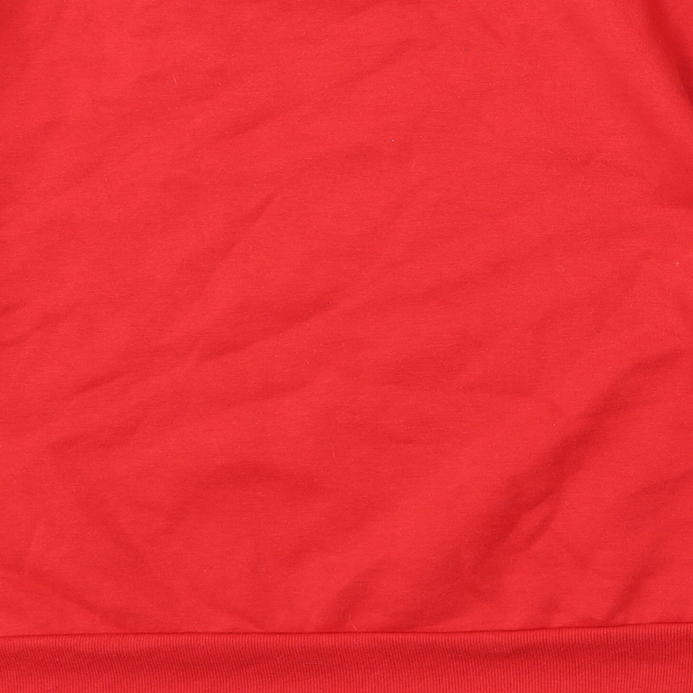 Primark Womens Red Polyester Pullover Sweatshirt Size 12 - something amazing is about to happen