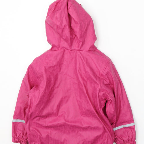 Lipilu Girls Pink Jacket Coat Size 2-3 Years Zip