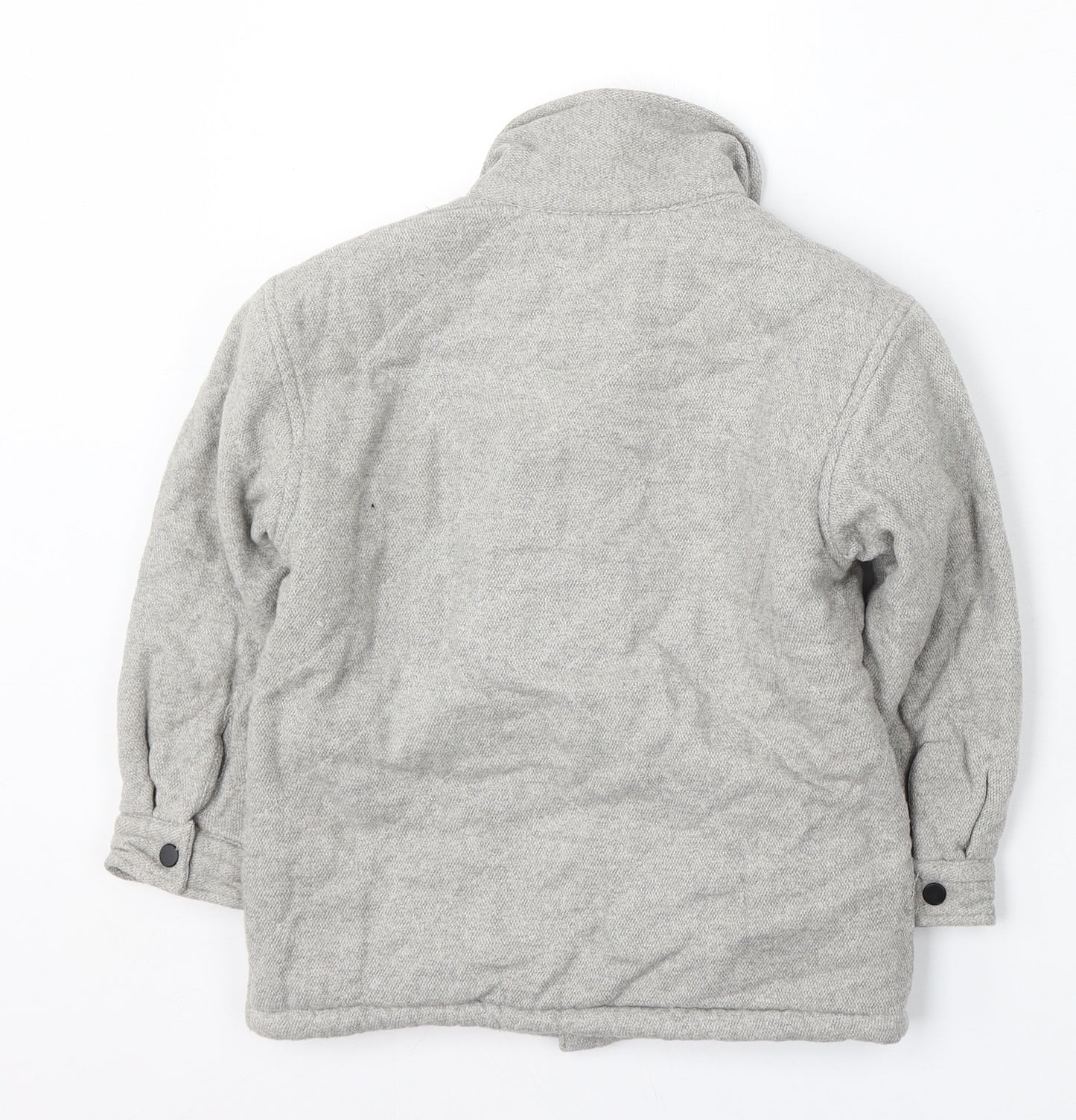River Island Boys Grey Jacket Size 4-5 Years Snap