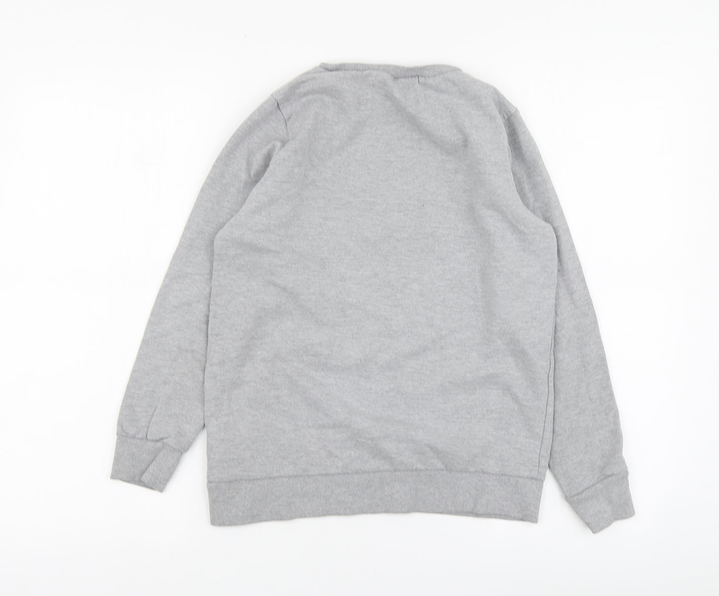NEXT Boys Grey Cotton Pullover Size 11 Years