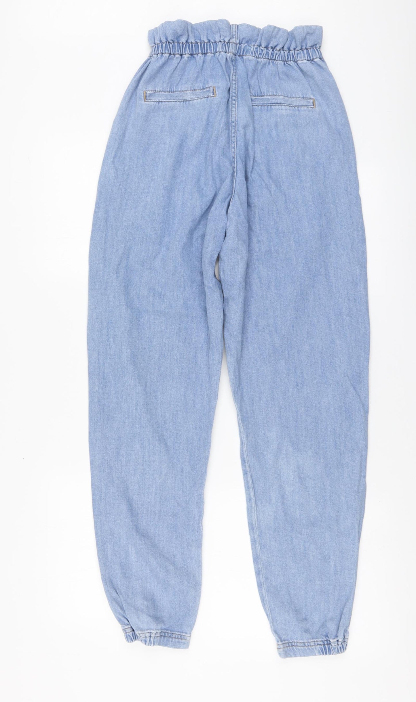 Zara Womens Blue Cotton Jegging Jeans Size 34 L29 in Regular