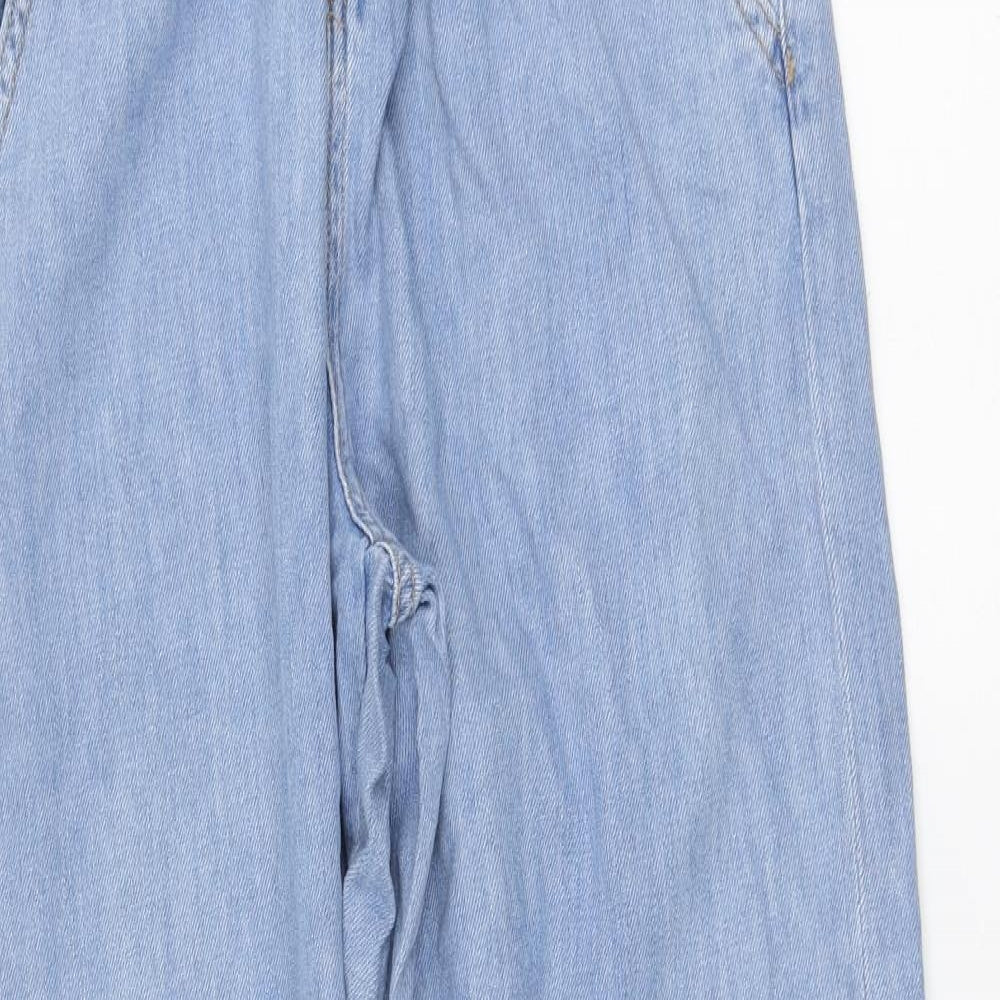 Zara Womens Blue Cotton Jegging Jeans Size 34 L29 in Regular