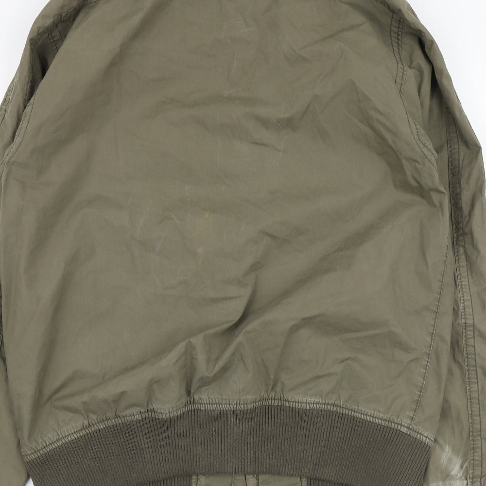 RJR.John Rocha Mens Green Jacket Coatigan Size M