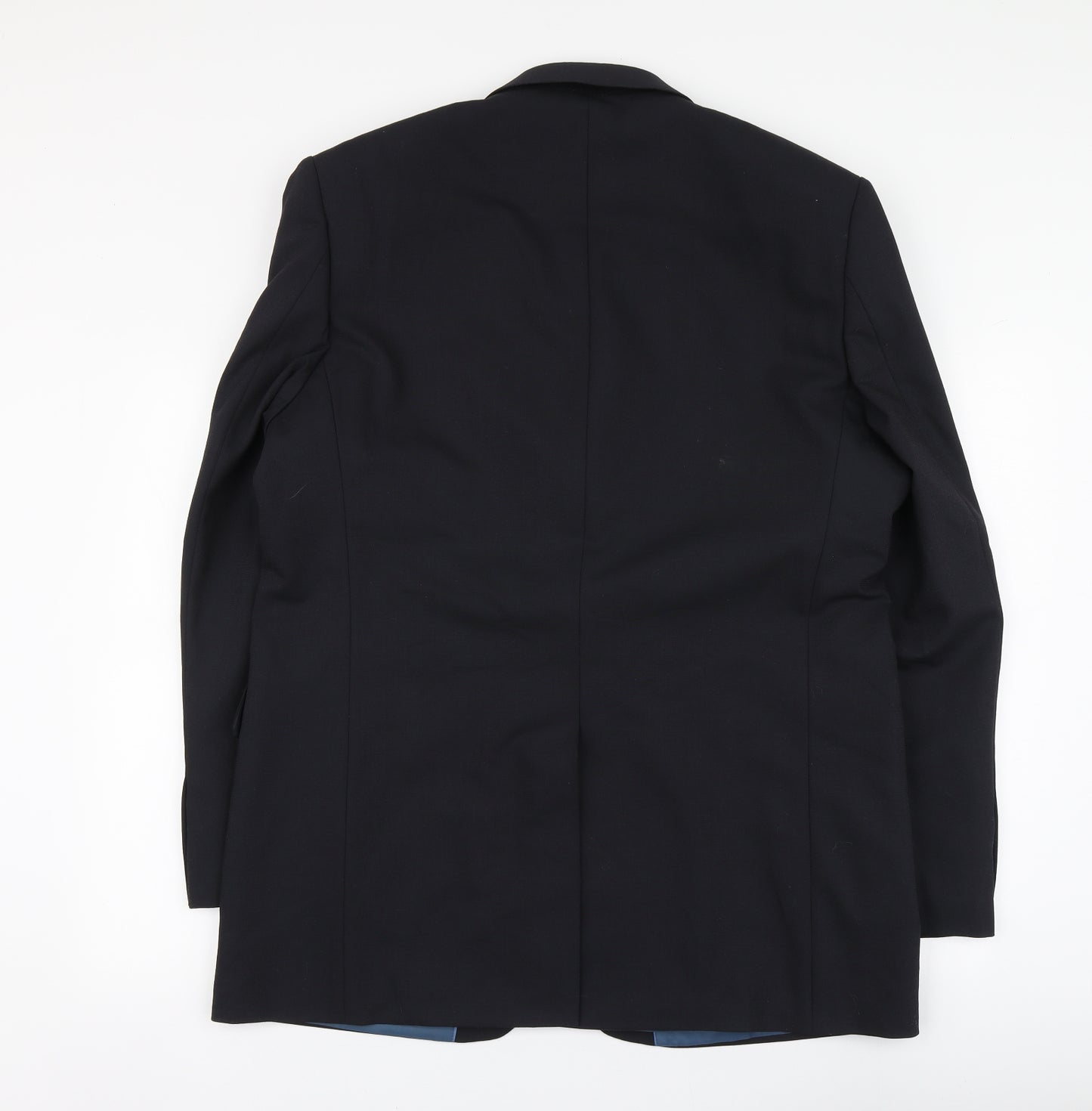 Marks and Spencer Mens Blue Polyester Jacket Suit Jacket Size 2XL