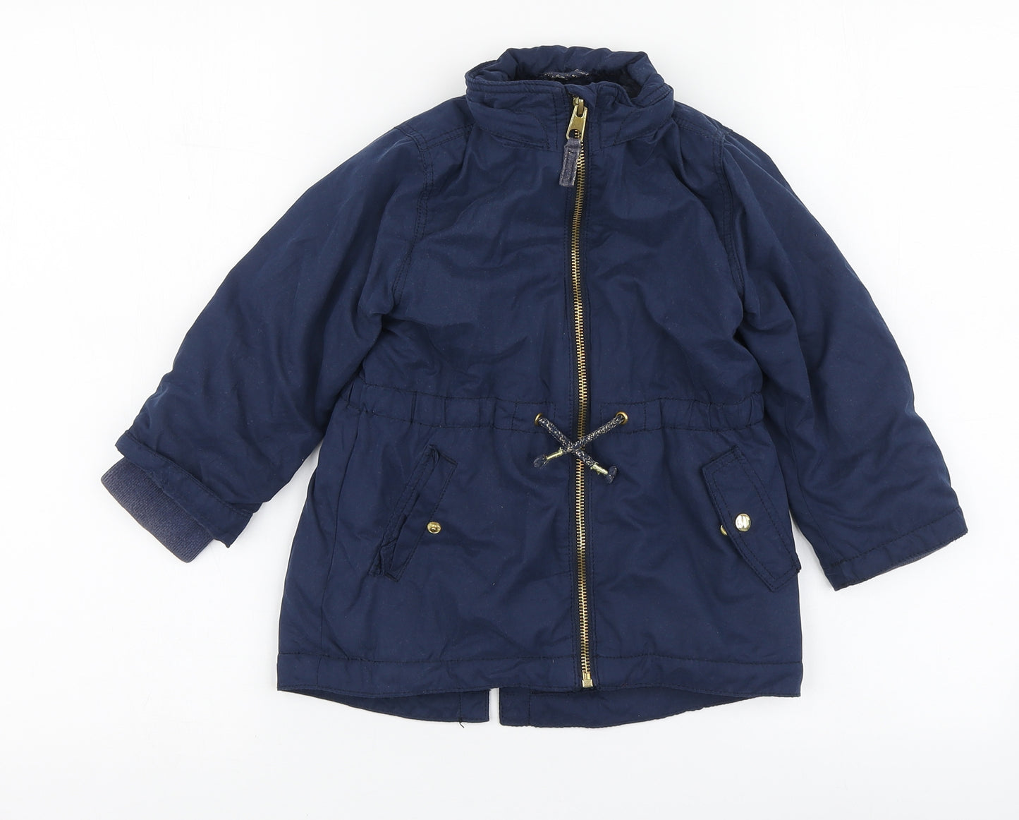 H&M Girls Blue Jacket Size 3-4 Years