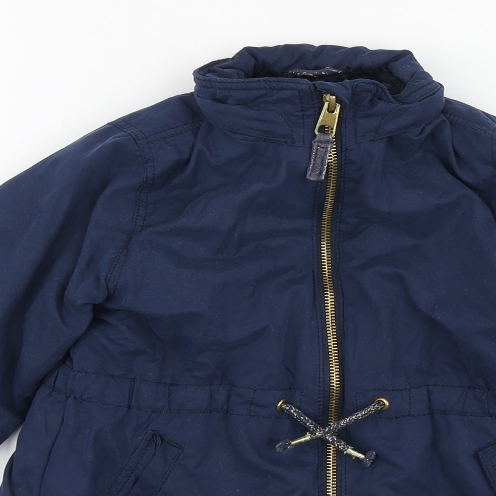 H&M Girls Blue Jacket Size 3-4 Years