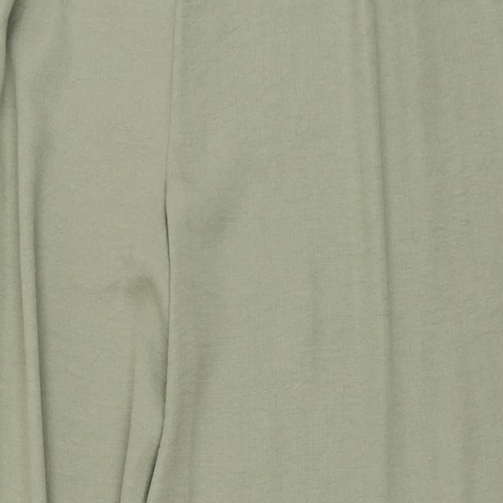 Primark Womens Green Polyester Trousers Size 20 L29 in Regular