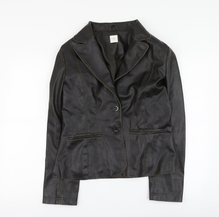 New Look Womens Brown Jacket Size 14