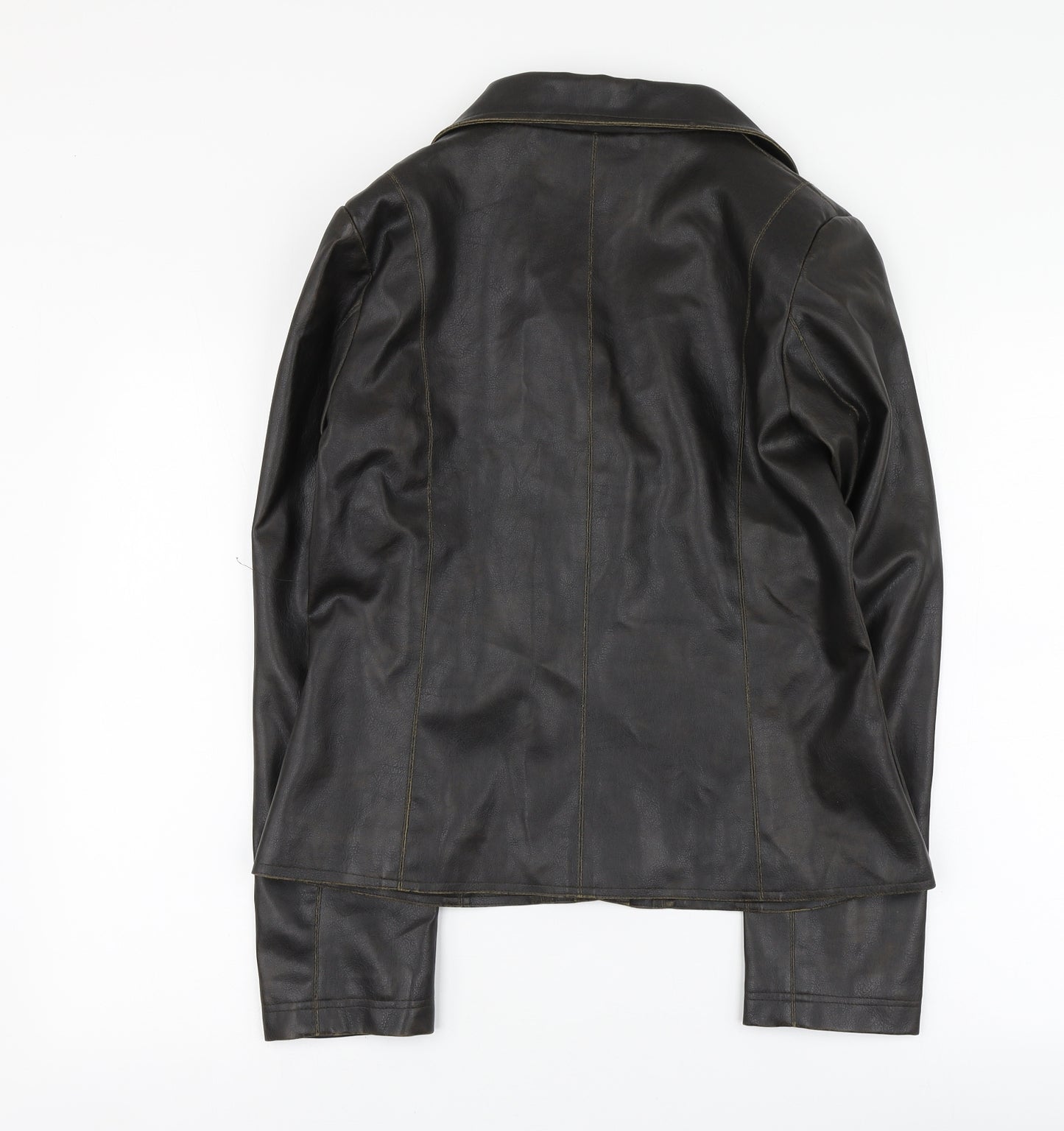 New Look Womens Brown Jacket Size 14