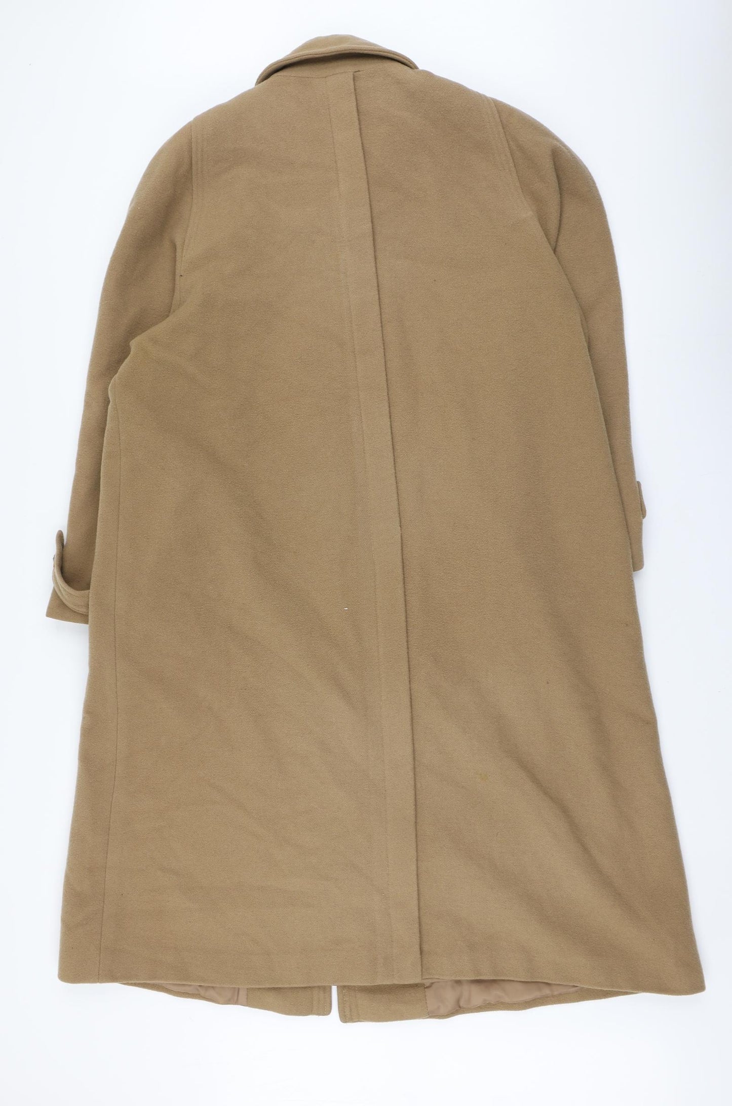 Marks and Spencer Womens Beige Pea Coat Coat Size 16