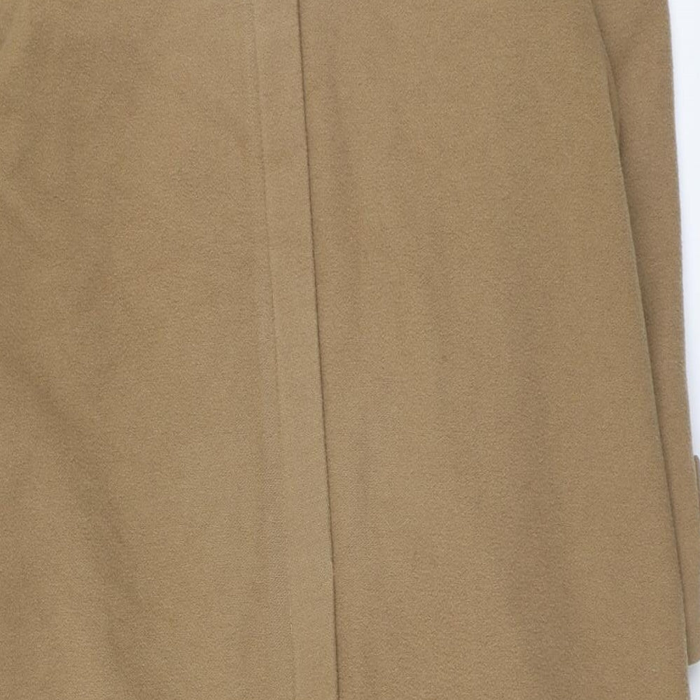 Marks and Spencer Womens Beige Pea Coat Coat Size 16