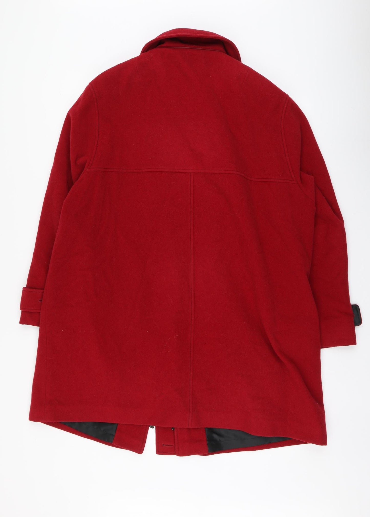 Individual Winter Womens Red Pea Coat Coat Size 20