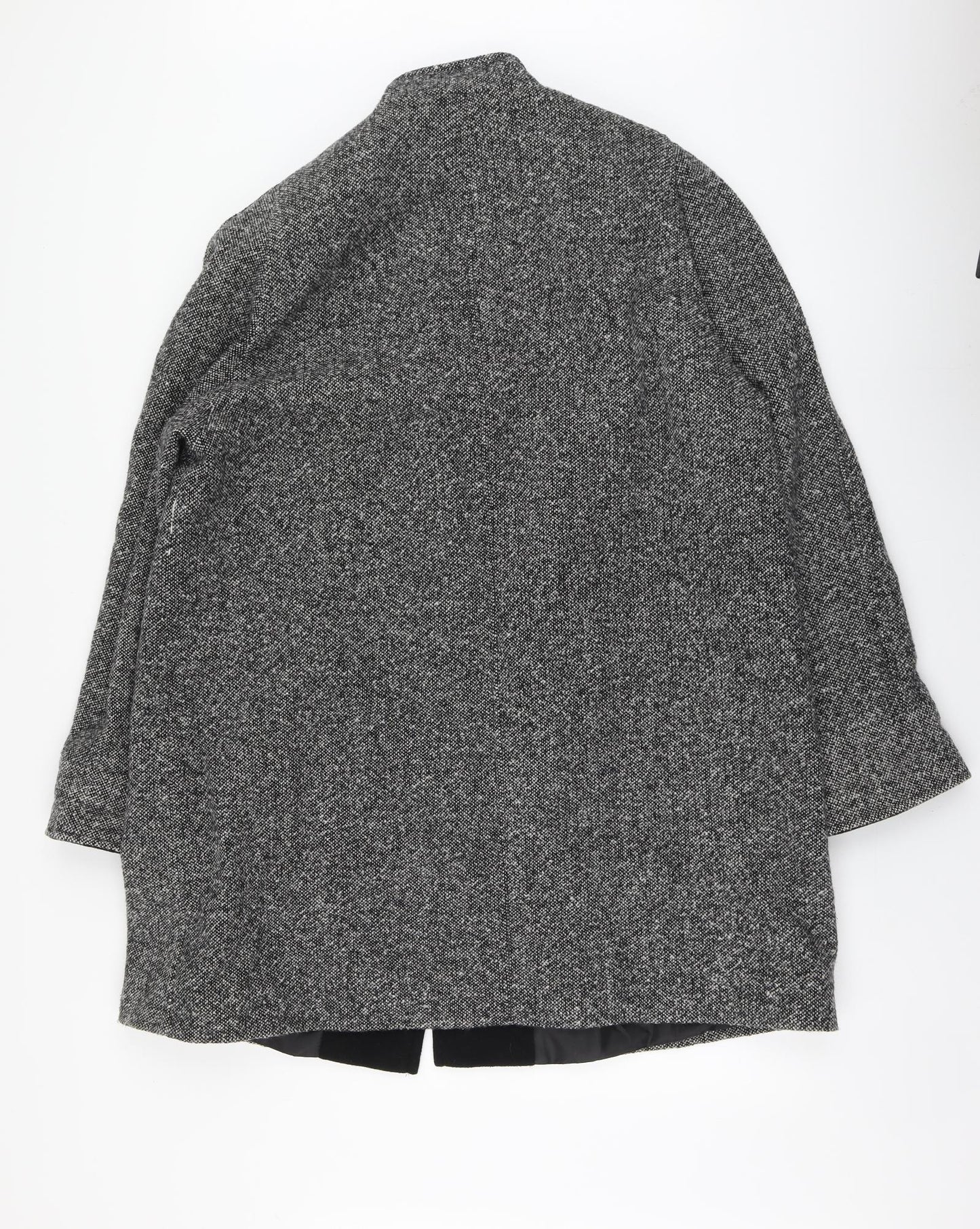 Bekertex Womens Grey Pea Coat Coat Size 20