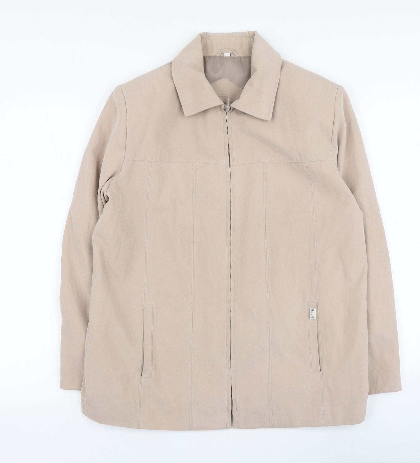 JBC Collection Womens Beige Jacket Size 10