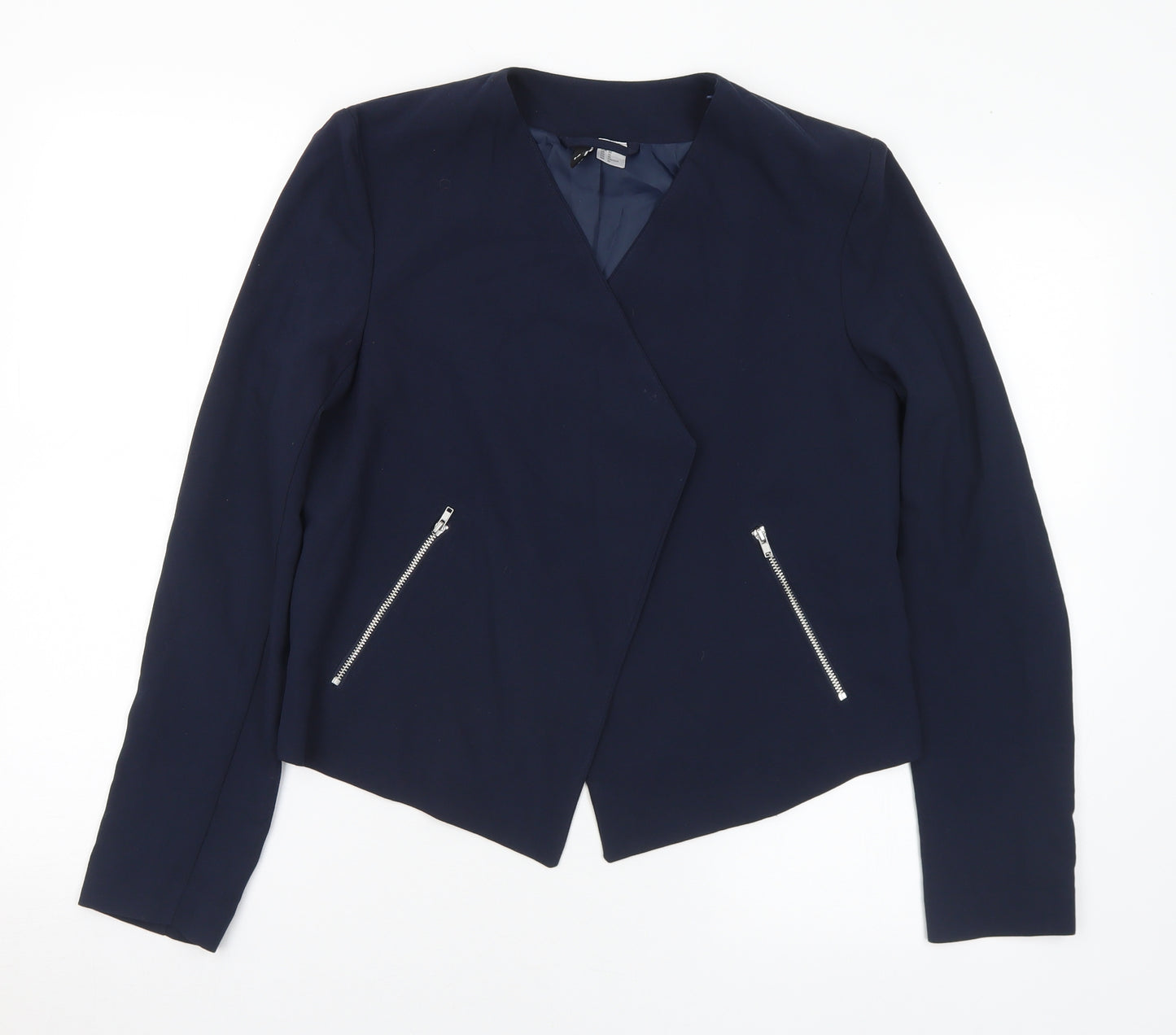 H&M Womens Blue Jacket Size 12