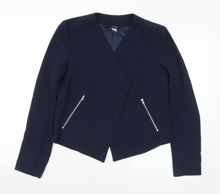 H&M Womens Blue Jacket Size 12