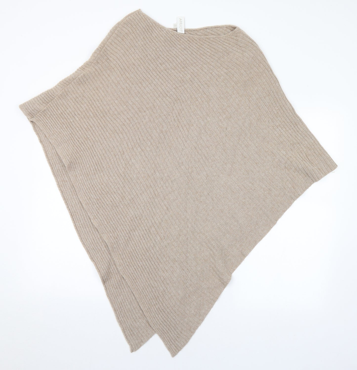 Apricot Womens Beige Jacket Poncho One Size