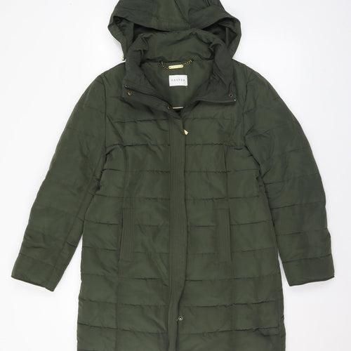 Eastex Womens Green Quilted Coat Size 12