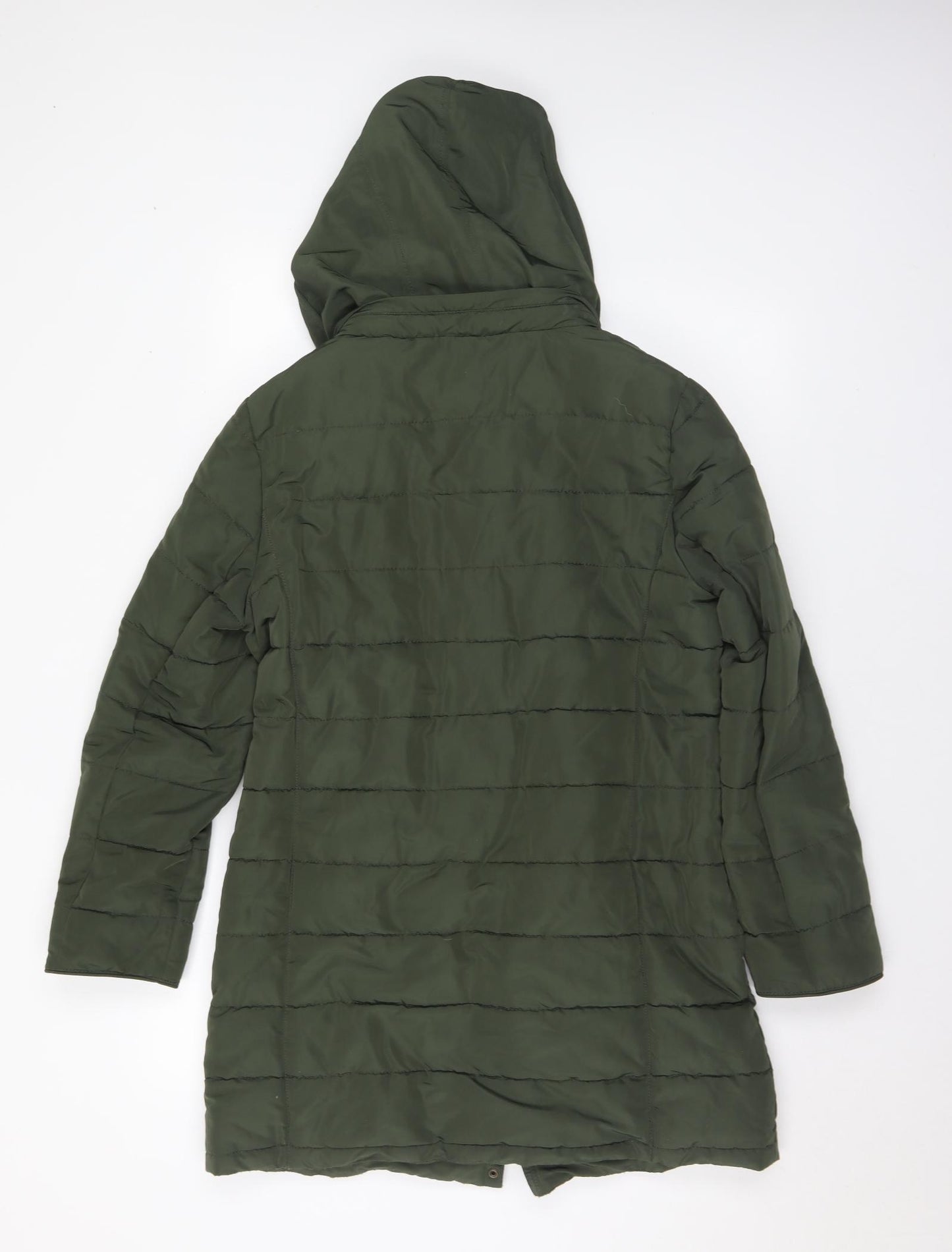 Eastex Womens Green Quilted Coat Size 12