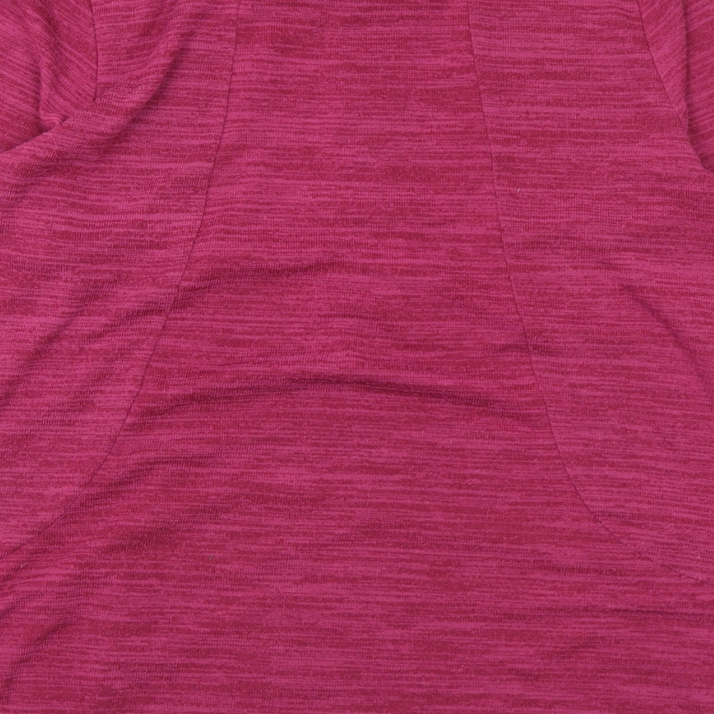 18 Womens Purple Round Neck Polyester Tunic Jumper Size 18 - 18-20