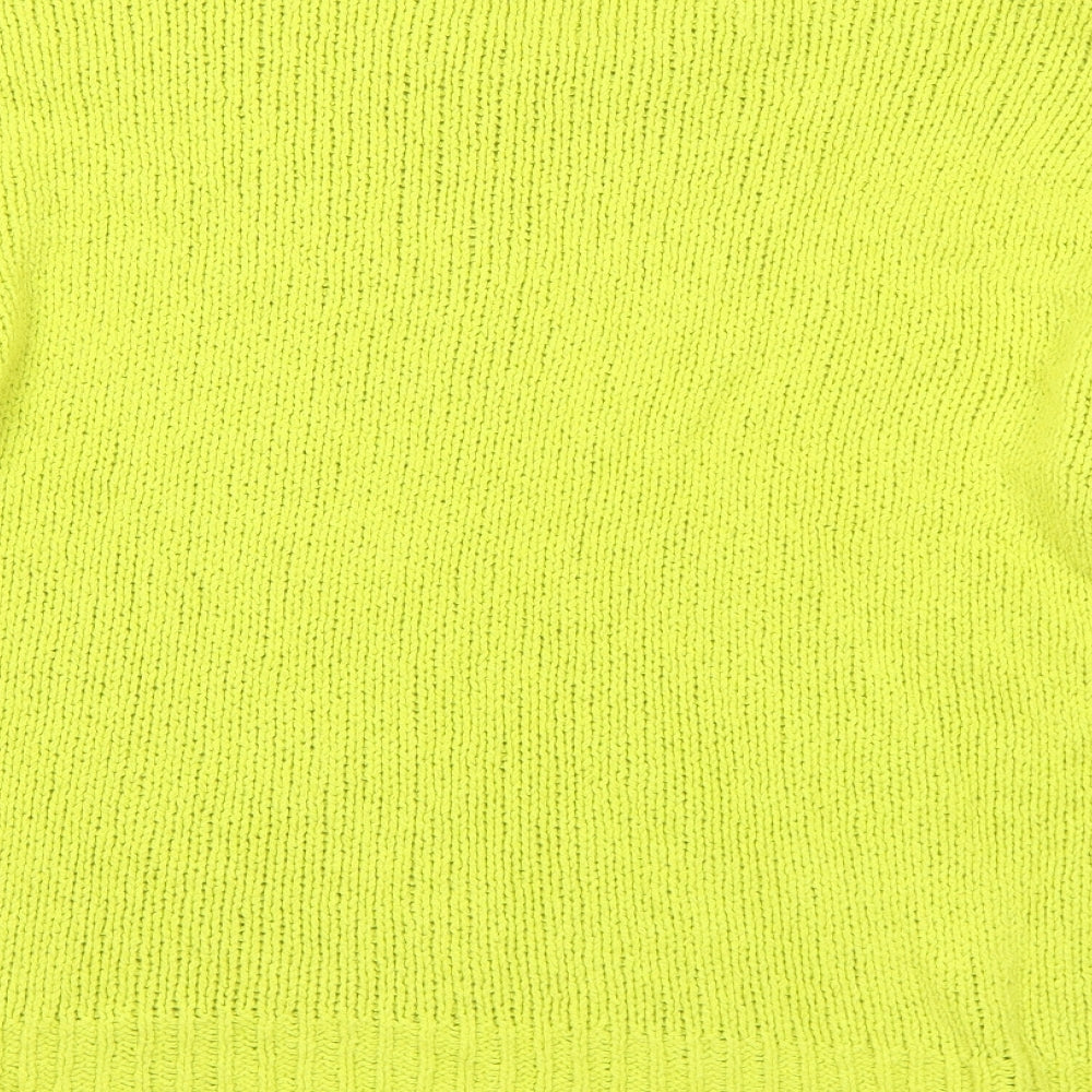 Atmosphere Womens Green Round Neck Acrylic Pullover Jumper Size 16