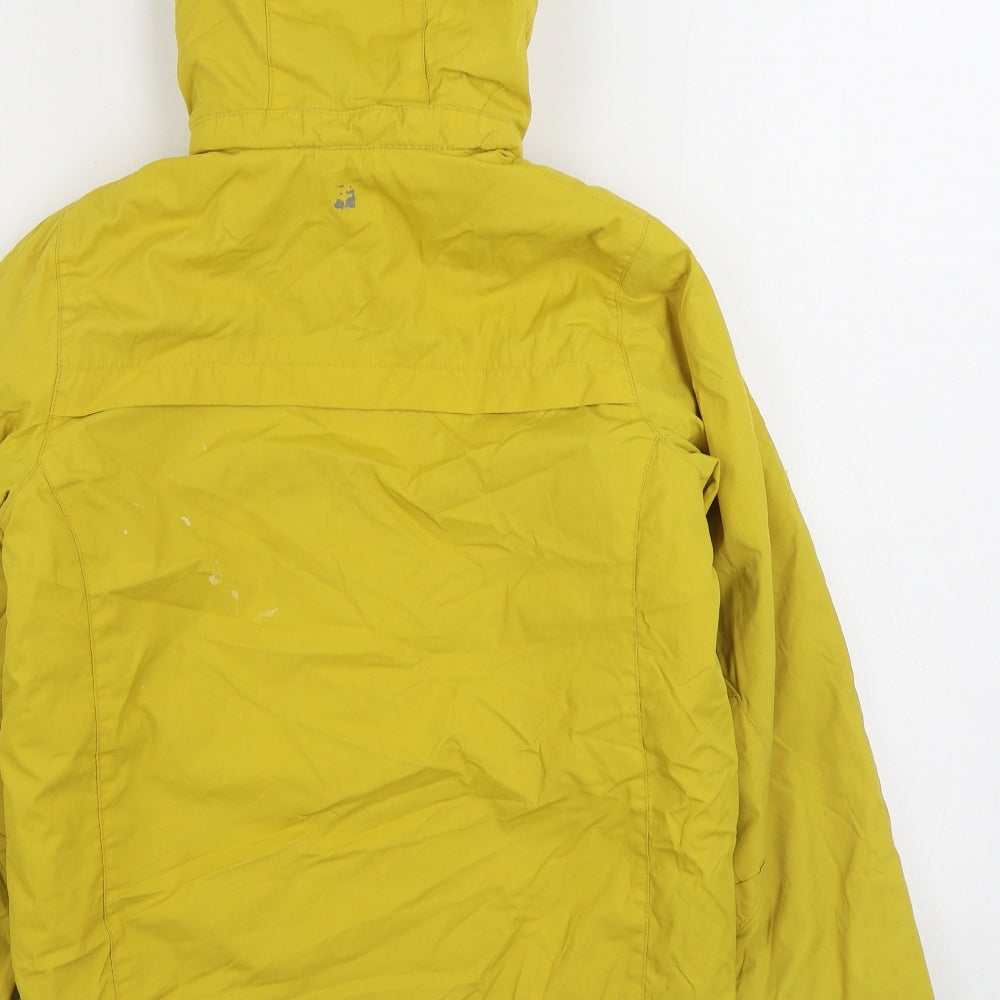 Mountain Warehouse Boys Yellow Windbreaker Coat Size 9-10 Years Zip